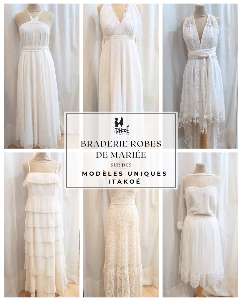 Braderie des robes de mariée, Itakoé, Pézenas, Hérault